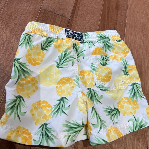 Janie and Jack Yellow and Green Athletic Shorts - Picture 6 of 8